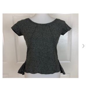 MARC BY MARC JACOBS - TOP CAP SLEEVE-CUTE PEPLUM S
